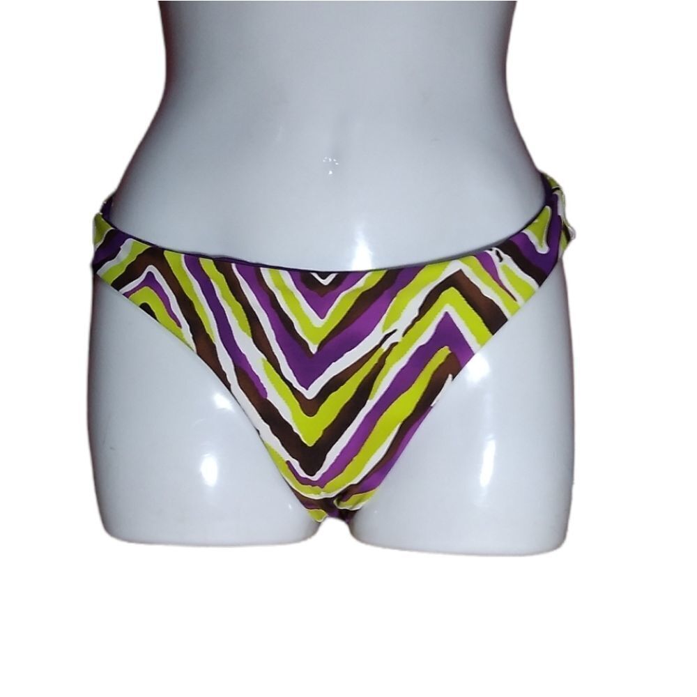 NEW Radio Fiji purple & green bikini bottoms S
